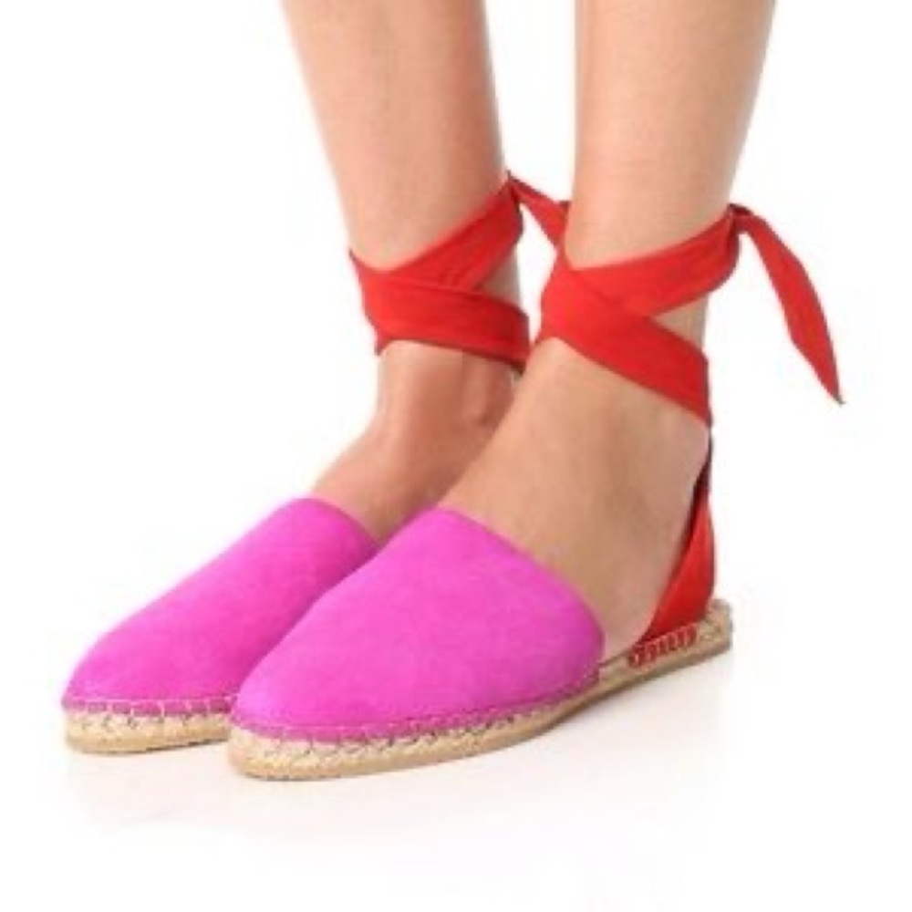 Loeffler Randall Heloise Ankle Tie Sandals / Espadrilles